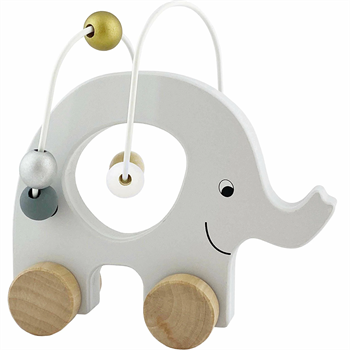 JABADABADO Træk-elefant, Abacus Sølv